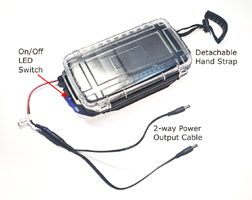 12v battery pack, weatherproof outdoor battery pack, rechargeable DC12v battery pack